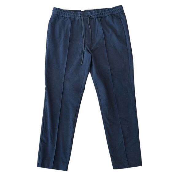 Bonobos Men's Seamed Front Sweatpants Navy Blue Size 34 - Picture 1 of 9